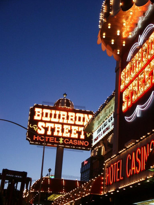 Bourbon Street Las Vegas Casino Hotel Poster Picture Photo Print Banner Booma Prints