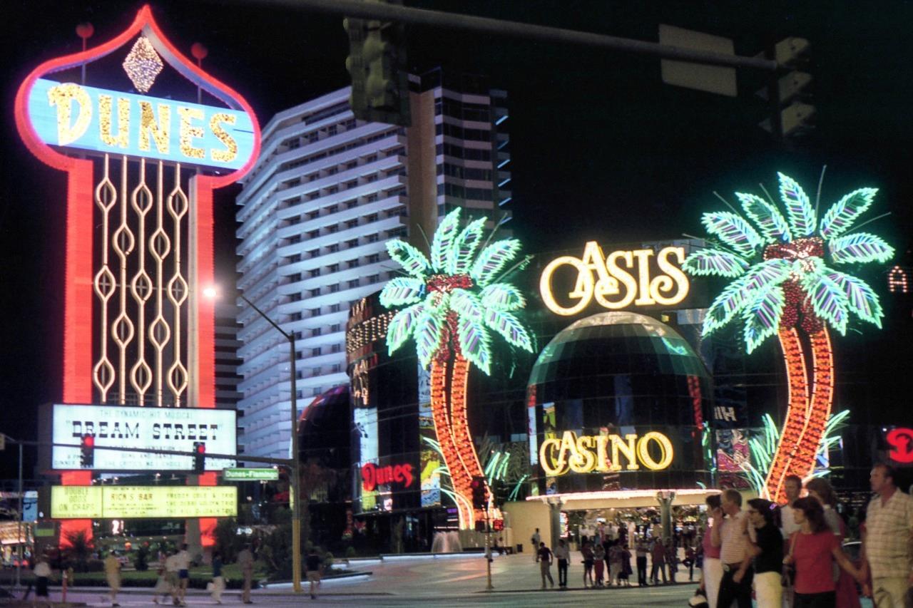 Dunes Oasis Las Vegas Casino Hotel Poster Picture Photo Print Banner Booma Prints