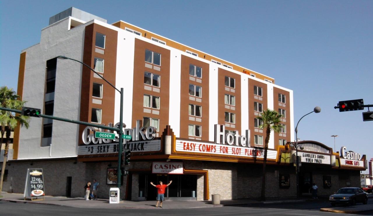 Gold Spike Las Vegas Casino Hotel Poster Picture Photo Print Banner Booma Prints