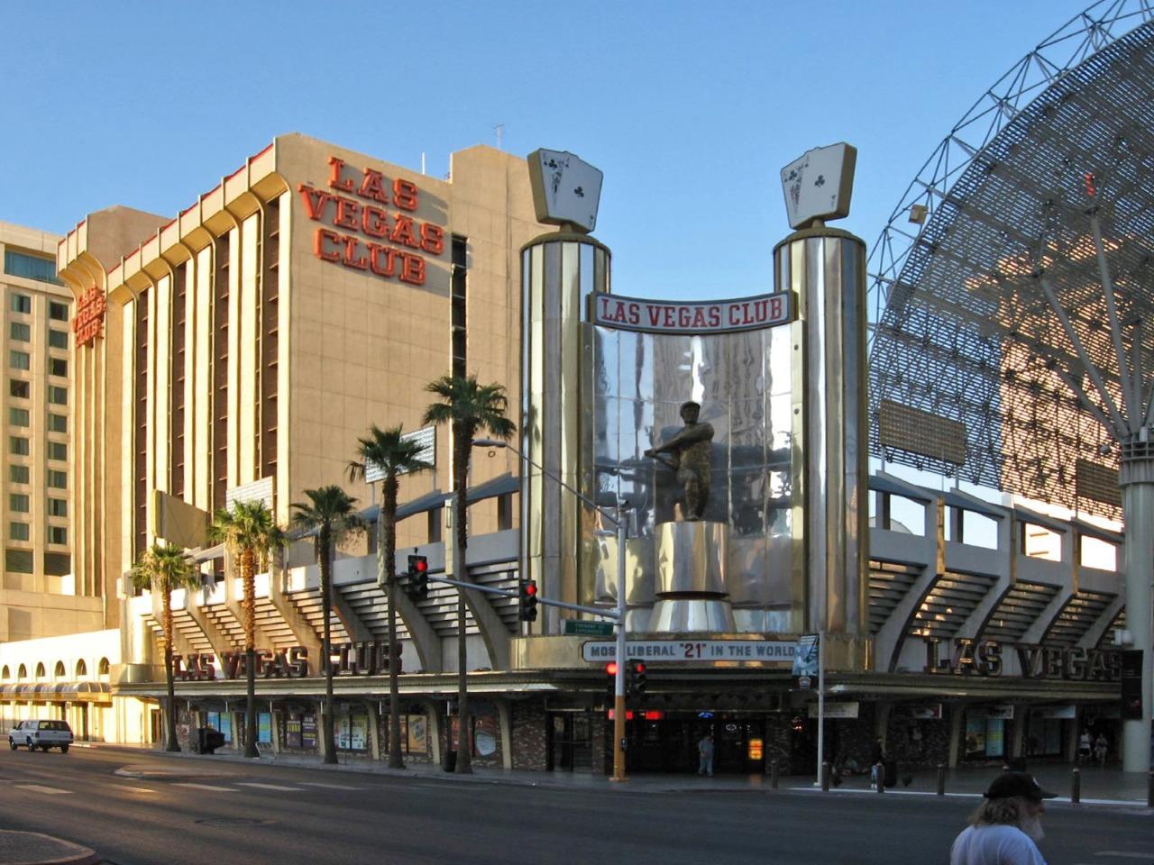 Las Vegas Club Hotel & Casino Glossy Poster Picture Photo Print Banner Booma Prints