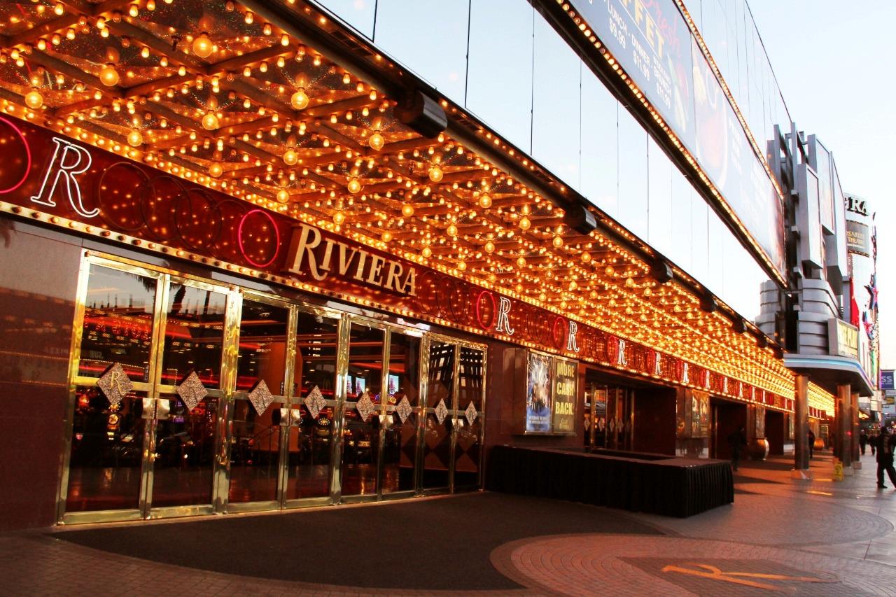 Riviera Las Vegas Strip Hotel Glossy Poster Picture Photo Print Banner Booma Prints