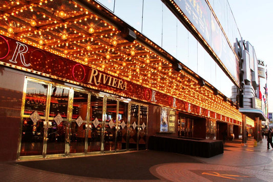 Riviera Las Vegas Strip Hotel Glossy Poster Picture Photo Print Banner Booma Prints