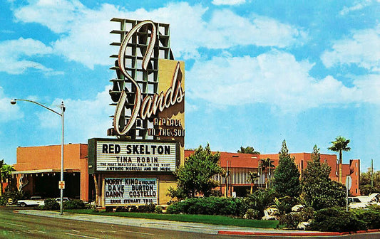 Sands Paradise Hotel & Casino Glossy Poster Picture Photo Print Banner Booma Prints
