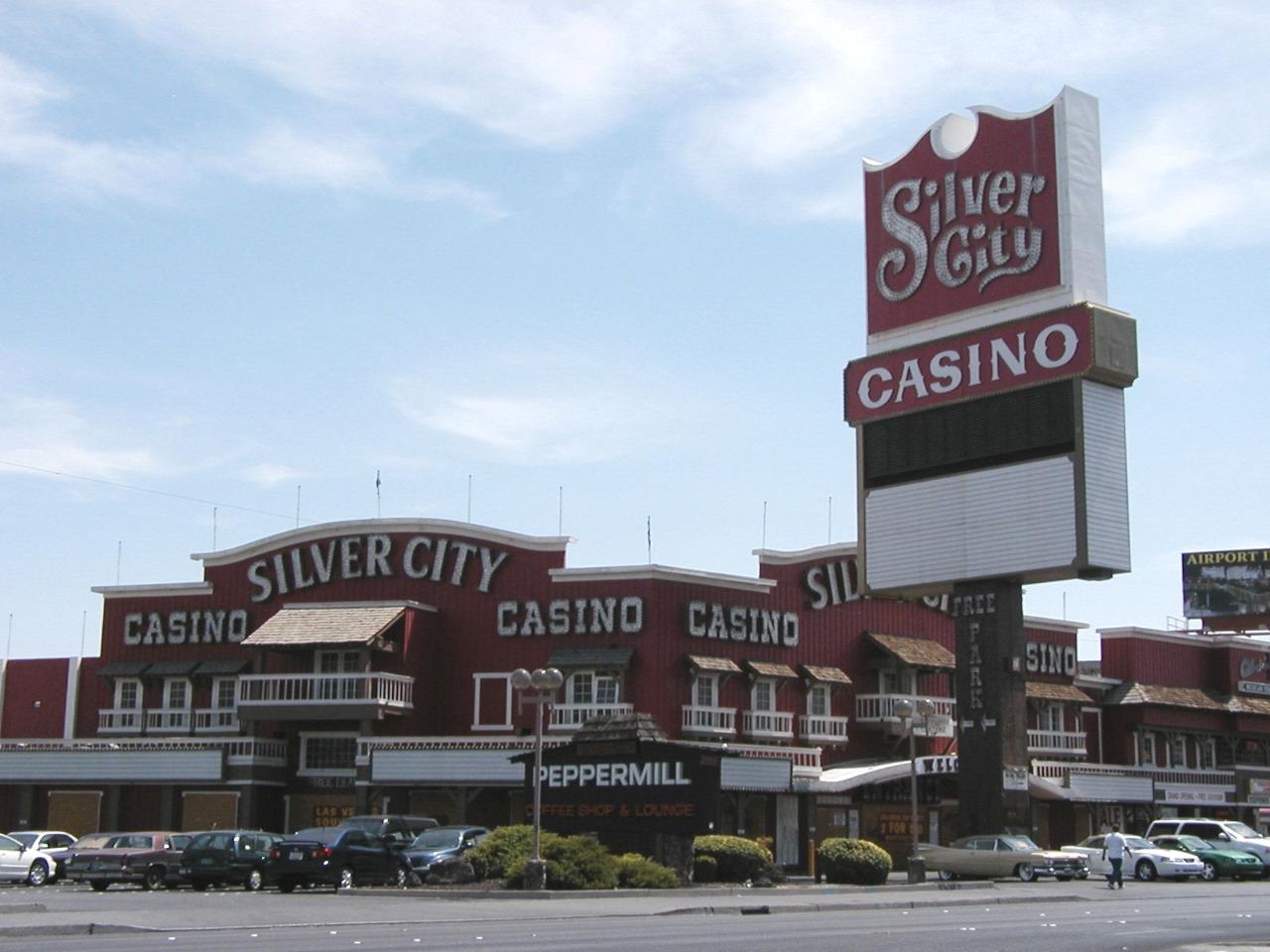 Silver City Las Vegas Hotel Glossy Poster Picture Photo Print Banner Booma Prints