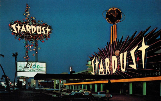 Stardust Las Vegas Resort & Casino Glossy Poster Picture Photo Print Banner Booma Prints