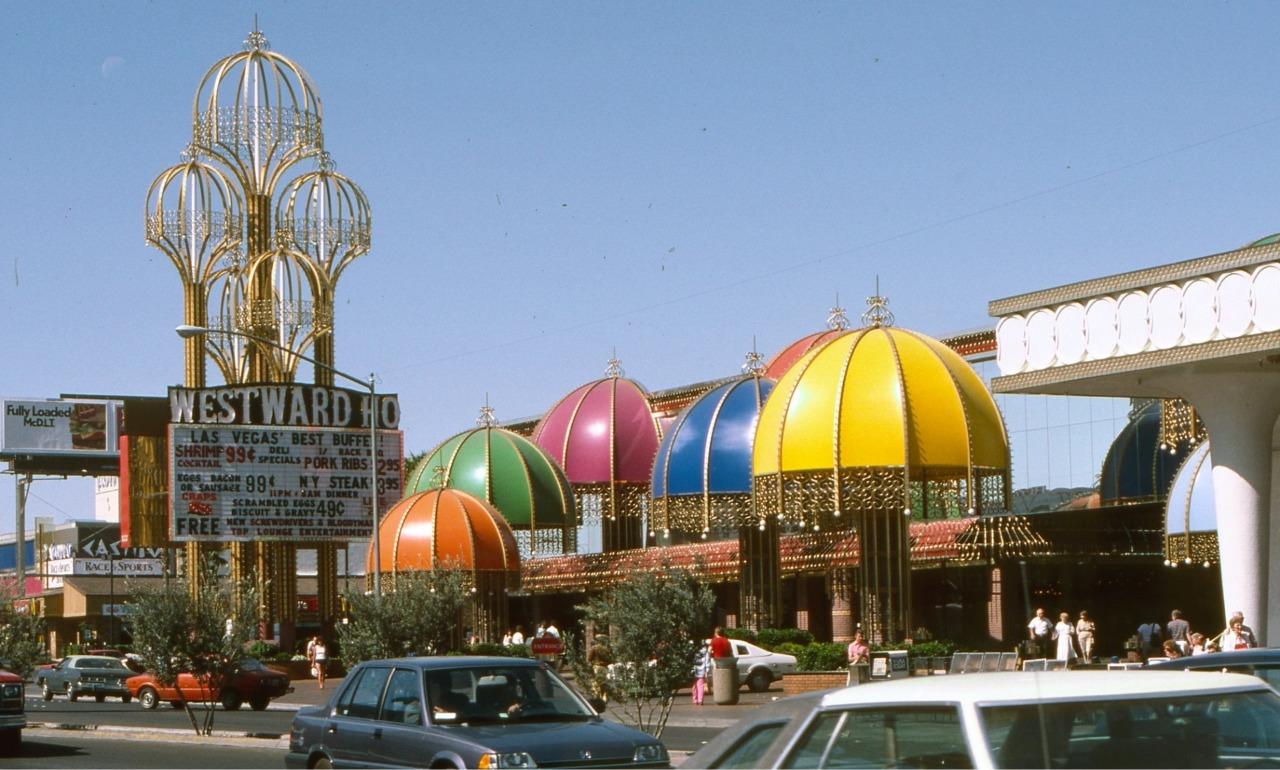 Westward Ho Las Vegas Hotel Glossy Poster Picture Photo Print Banner Booma Prints