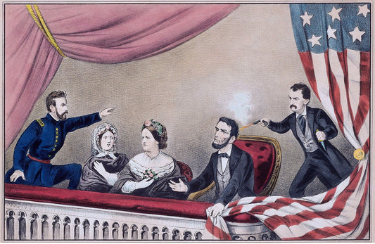 Assassination Of Abraham Lincoln Glossy Poster Picture Photo Print Banner Booma Prints