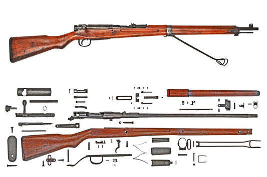 Ariska Rifle Parts Diagram Gun Glossy Poster Picture Photo Print Banner Booma Prints