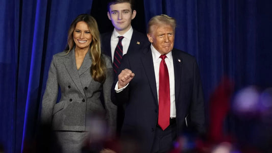Trump Barron Melania Election Glossy Poster Picture Photo Print Banner Booma Prints