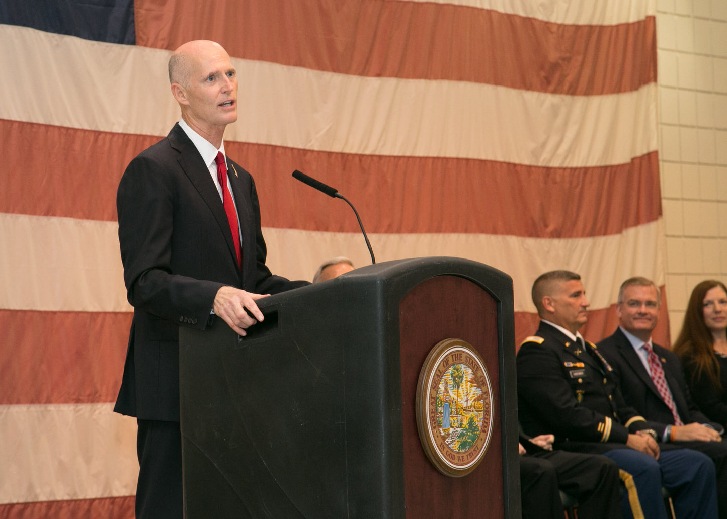 Rick Scott Florida Speech Glossy Poster Picture Photo Print Banner Booma Prints