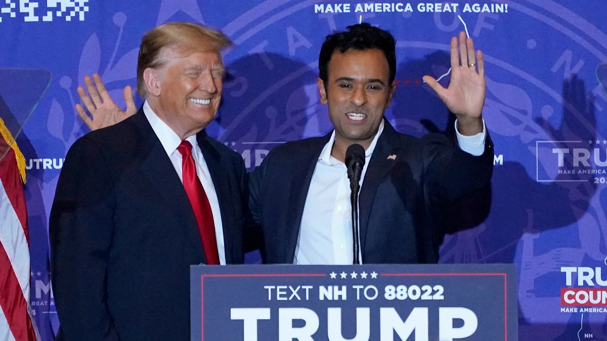 Vivek Ramaswamy Trump Rally 2024 Glossy Poster Picture Photo Print Banner Booma Prints