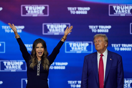 Kristi Noem Trump Rally 2024 Glossy Poster Picture Photo Print Banner Booma Prints