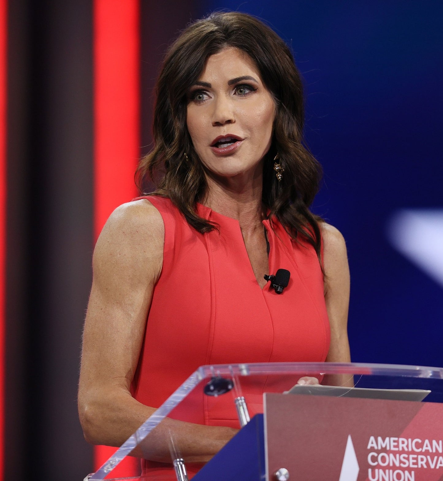 Kristi Noem Trump 2024 Speech Glossy Poster Picture Photo Print Banner Booma Prints