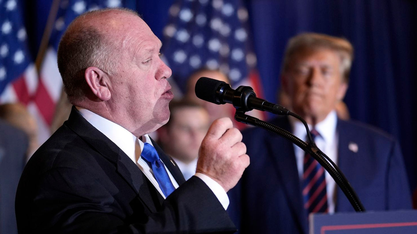 Tom Homan Donald Trump Ice Glossy Poster Picture Photo Print Banner Booma Prints