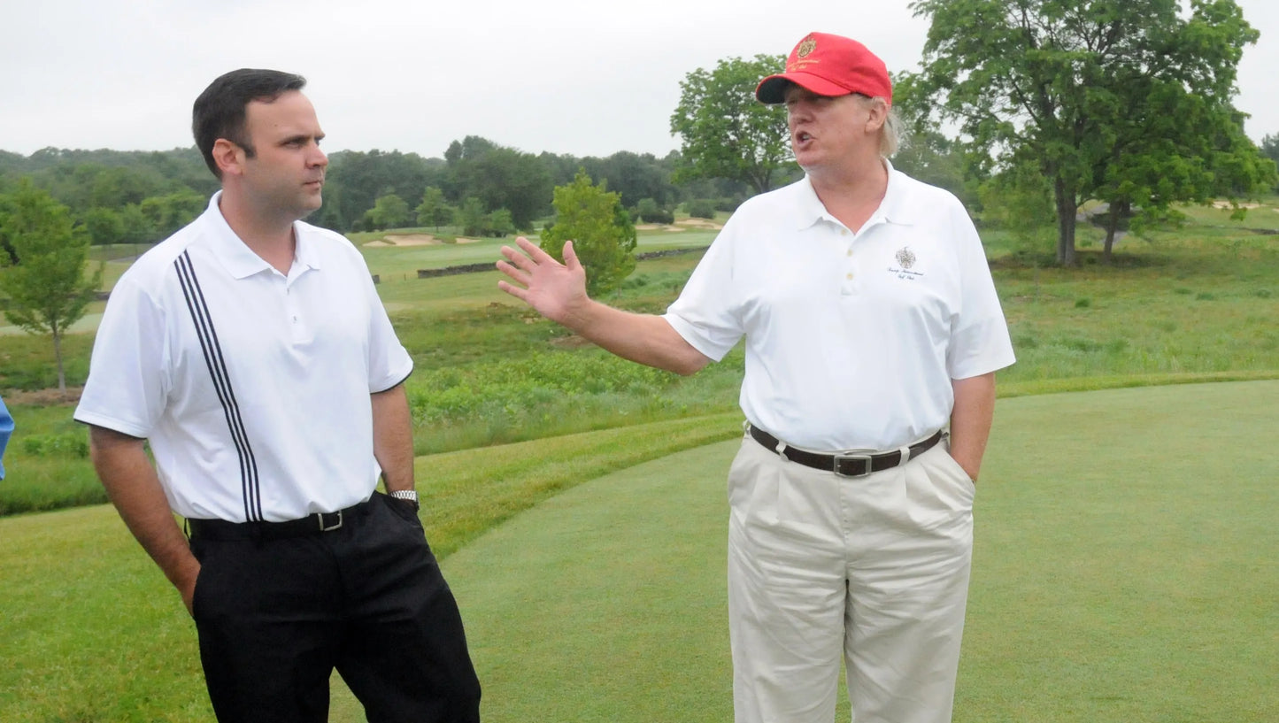 Dan Scavino Donald Trump Golf Glossy Poster Picture Photo Print Banner Booma Prints