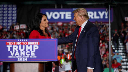 Tulsi Gabbard Trump Rally 2024 Glossy Poster Picture Photo Print Banner Booma Prints