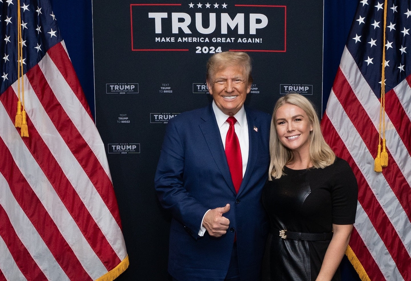 Karoline Leavitt Trump Aide Glossy Poster Picture Photo Print Banner Booma Prints