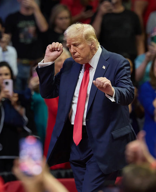 Donald J Trump Dance Glossy Poster Picture Photo Print Banner Booma Prints