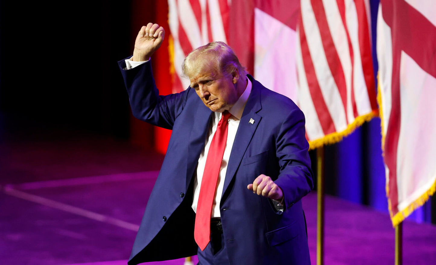 President Donald J Trump Dance Glossy Poster Picture Photo Print Banner Booma Prints