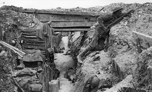 Ww1 Wwi World War One Trenches Glossy Poster Picture Photo Print Banner Booma Prints