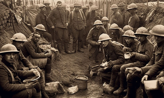 Ww1 Wwi Infantrymen Trenches Glossy Poster Picture Photo Print Banner Booma Prints