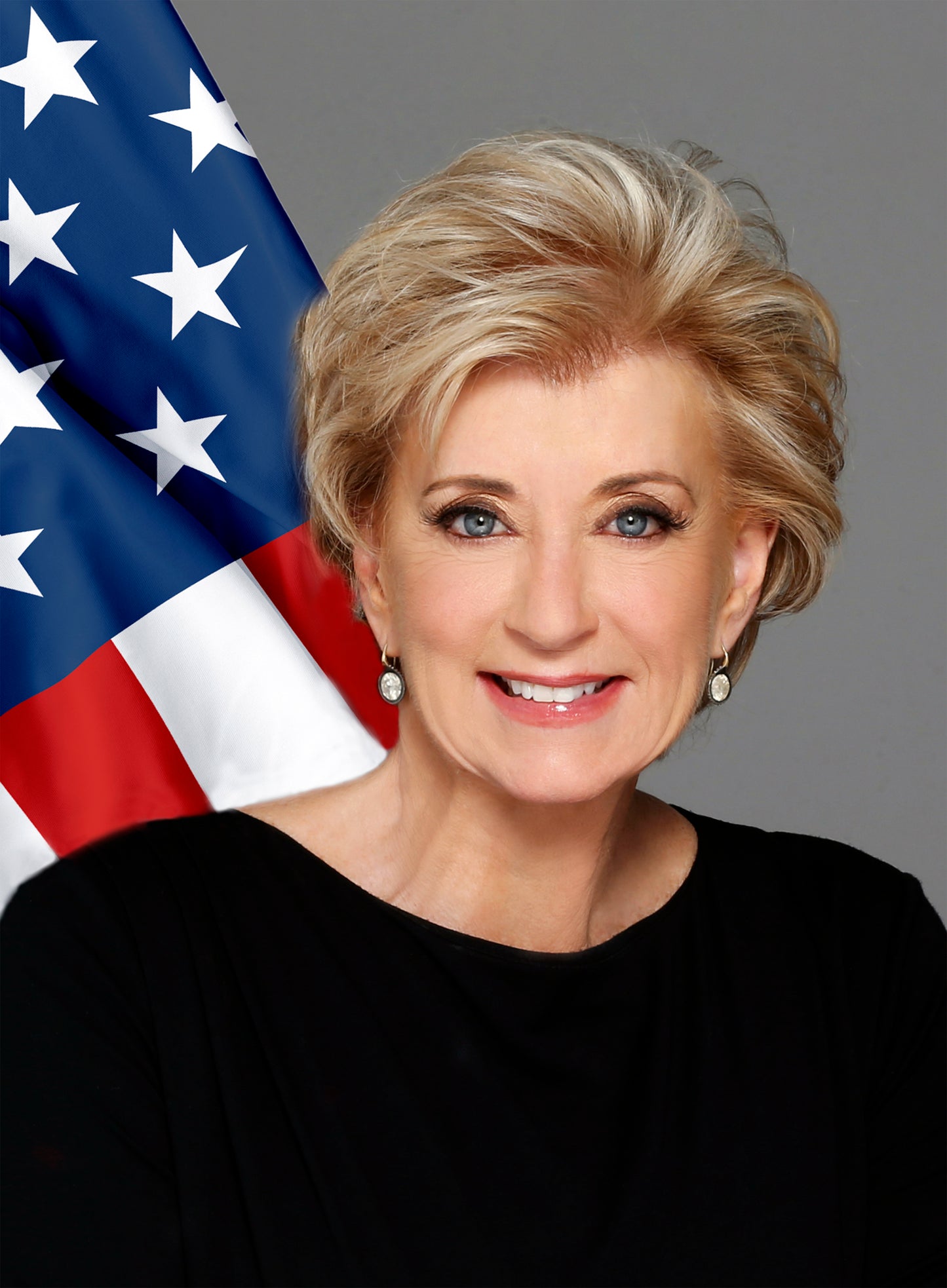 Linda Mcmahon Portrait Glossy Poster Picture Photo Print Banner Booma Prints