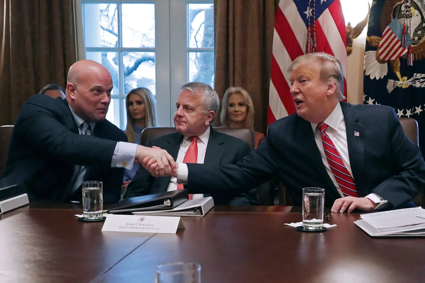Matthew Whitaker Donald Trump Glossy Poster Picture Photo Print Banner Booma Prints