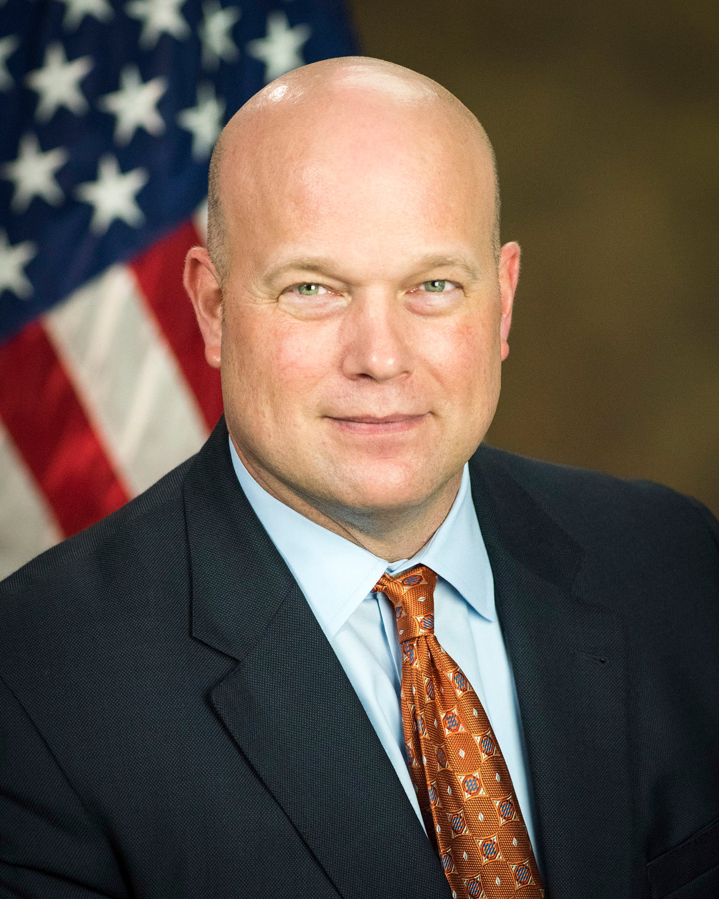 Matthew Whitaker Portrait Nato Glossy Poster Picture Photo Print Banner Booma Prints