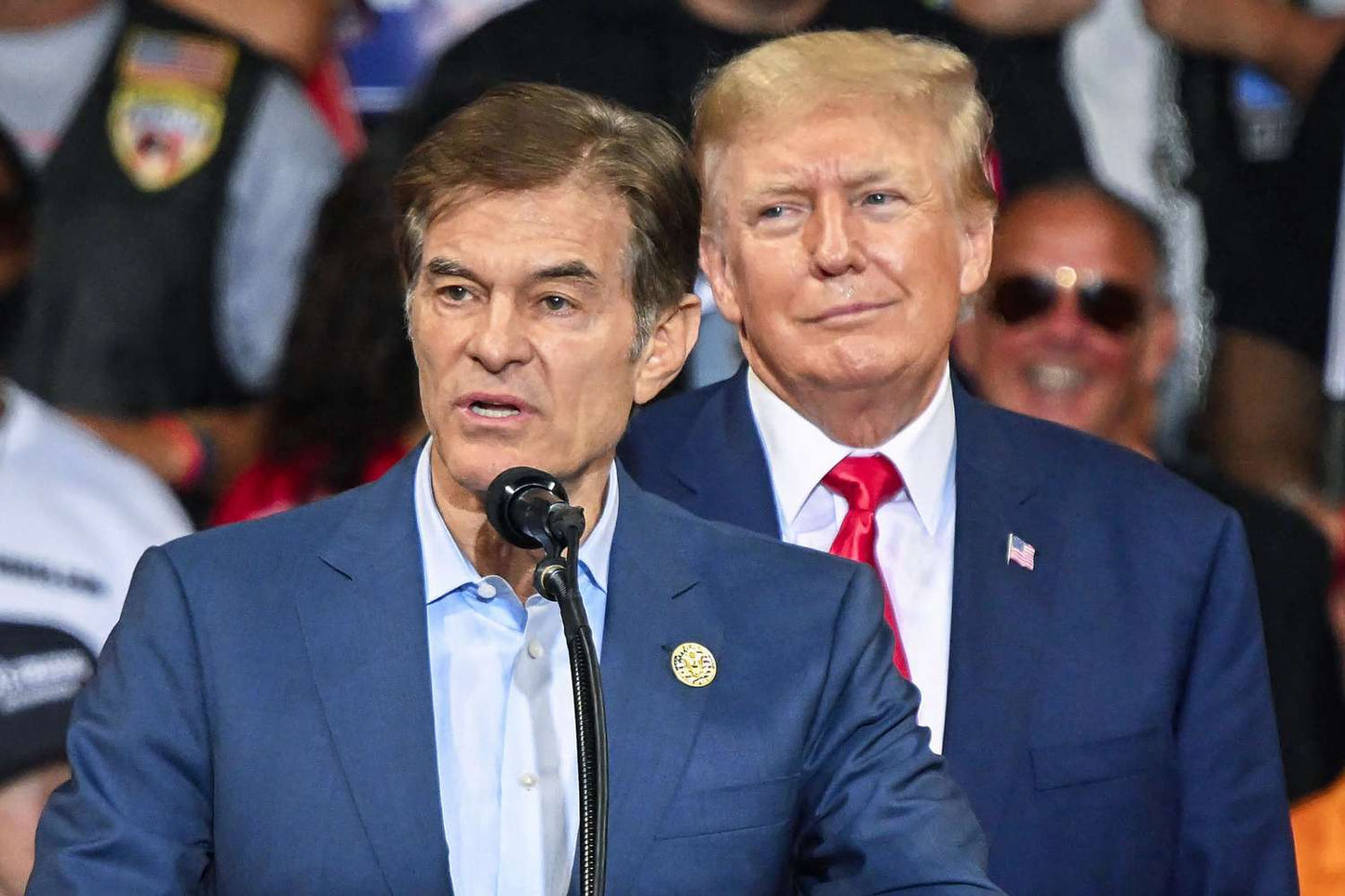 Mehmet Dr Oz Donald Trump 2024 Glossy Poster Picture Photo Print Banner Booma Prints