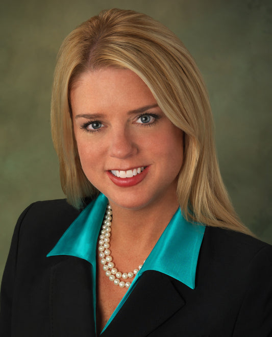 Pam Bondi Portrait Glossy Poster Picture Photo Print Banner Booma Prints