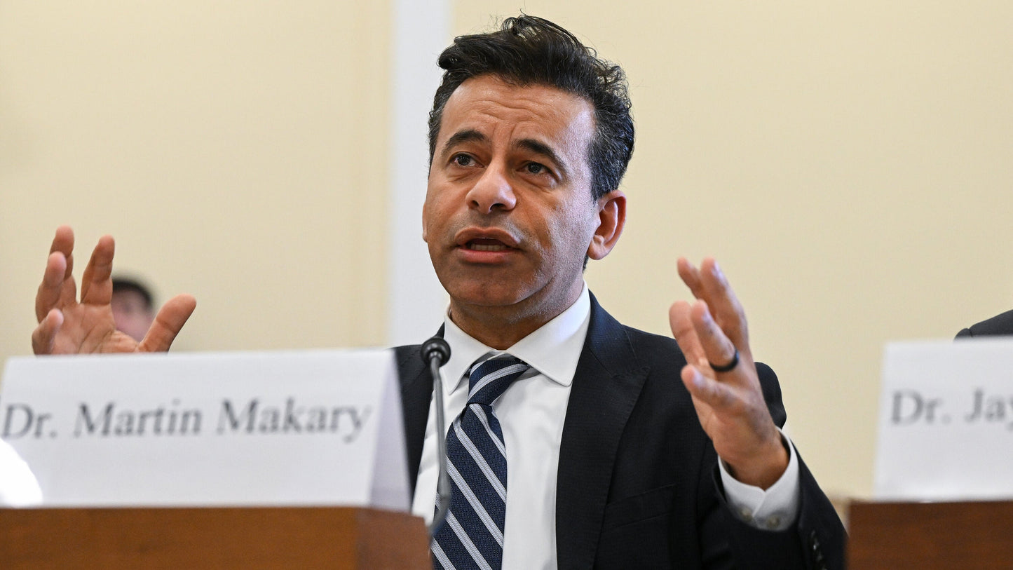 Marty Makary Us Fda Commissioner Glossy Poster Picture Photo Print Banner  Booma Prints