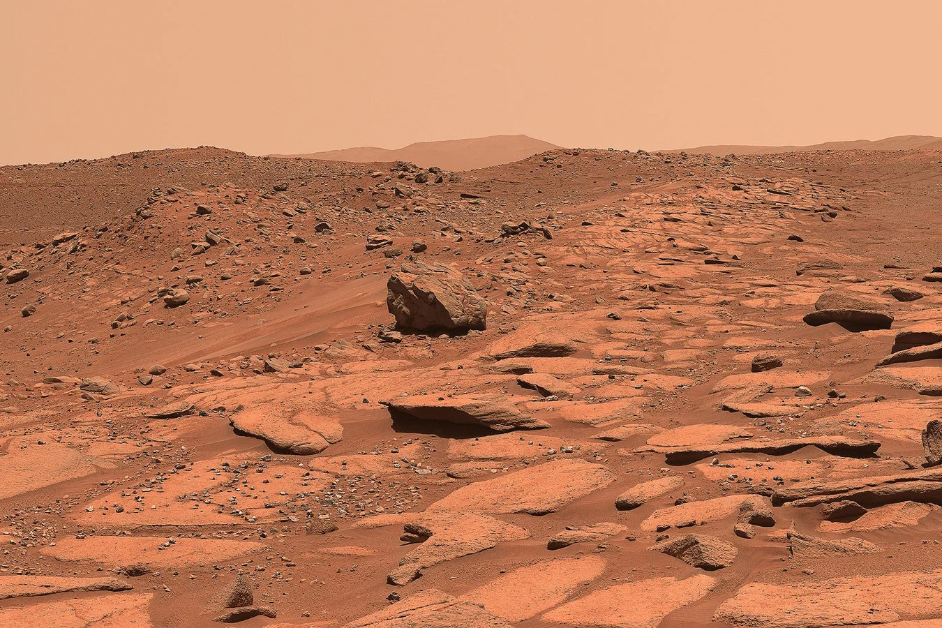 Mars Red Rocky Planet Glossy Poster Picture Photo Print Banner  Booma Prints