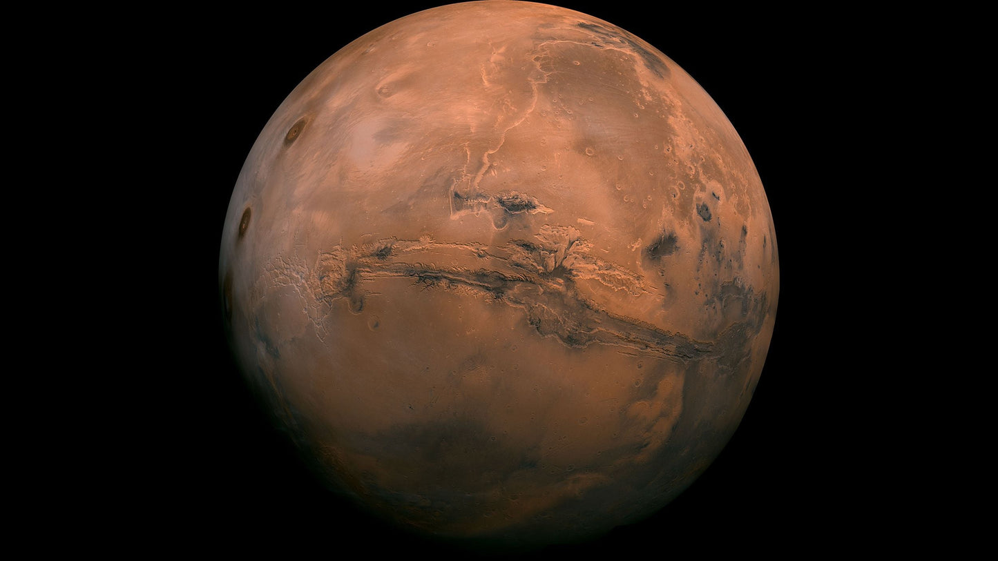 Mars Full Planet Glossy Poster Picture Photo Print Banner  Booma Prints