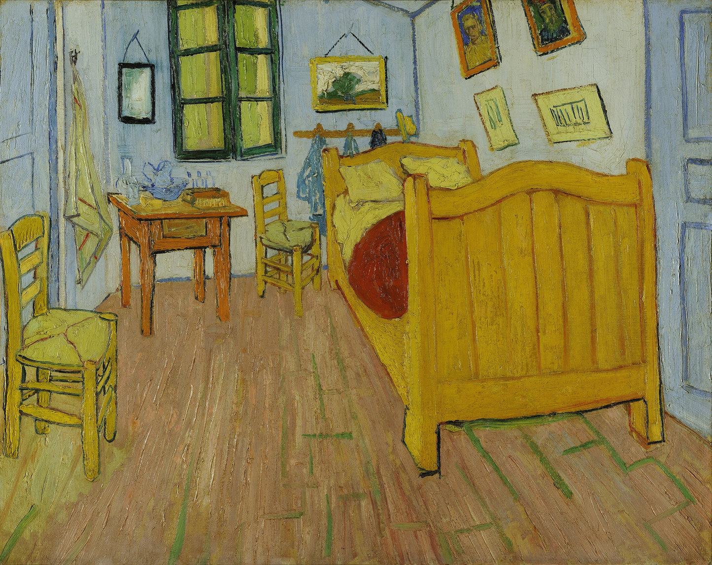 Van Gogh Bedroom In Arles Glossy Poster Picture Photo Print Banner  Booma Prints