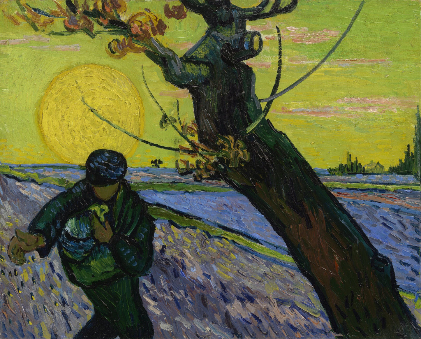 Van Gogh The Sower Glossy Poster Picture Photo Print Banner  Booma Prints