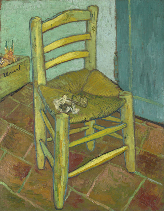 Van Gogh Chair Glossy Poster Picture Photo Print Banner  Booma Prints