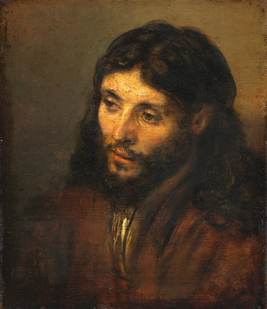 Rembrandt Head Of Christ Glossy Poster Picture Photo Print Banner  Booma Prints