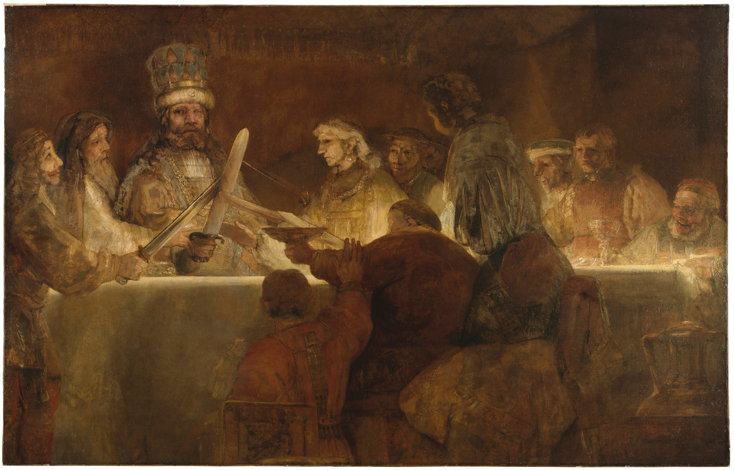 Rembrandt Claudius Civilis Conspiracy Poster Picture Photo Print Banner  Booma Prints