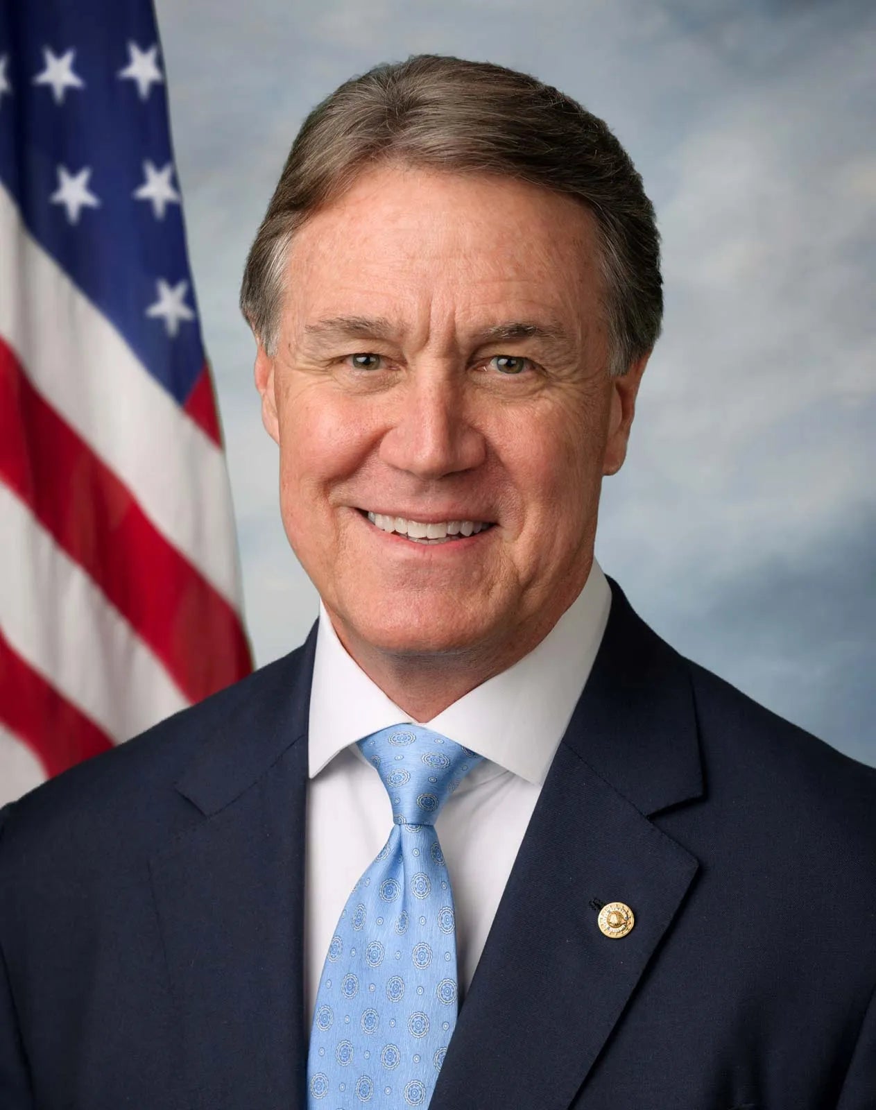 David Perdue Portrait China Glossy Poster Picture Photo Print Banner  Booma Prints