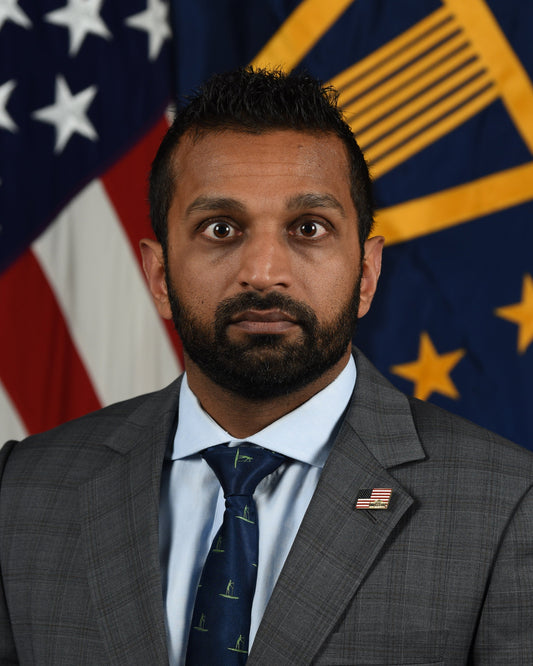 Kash Patel Portrait Fbi Glossy Poster Picture Photo Print Banner  Booma Prints