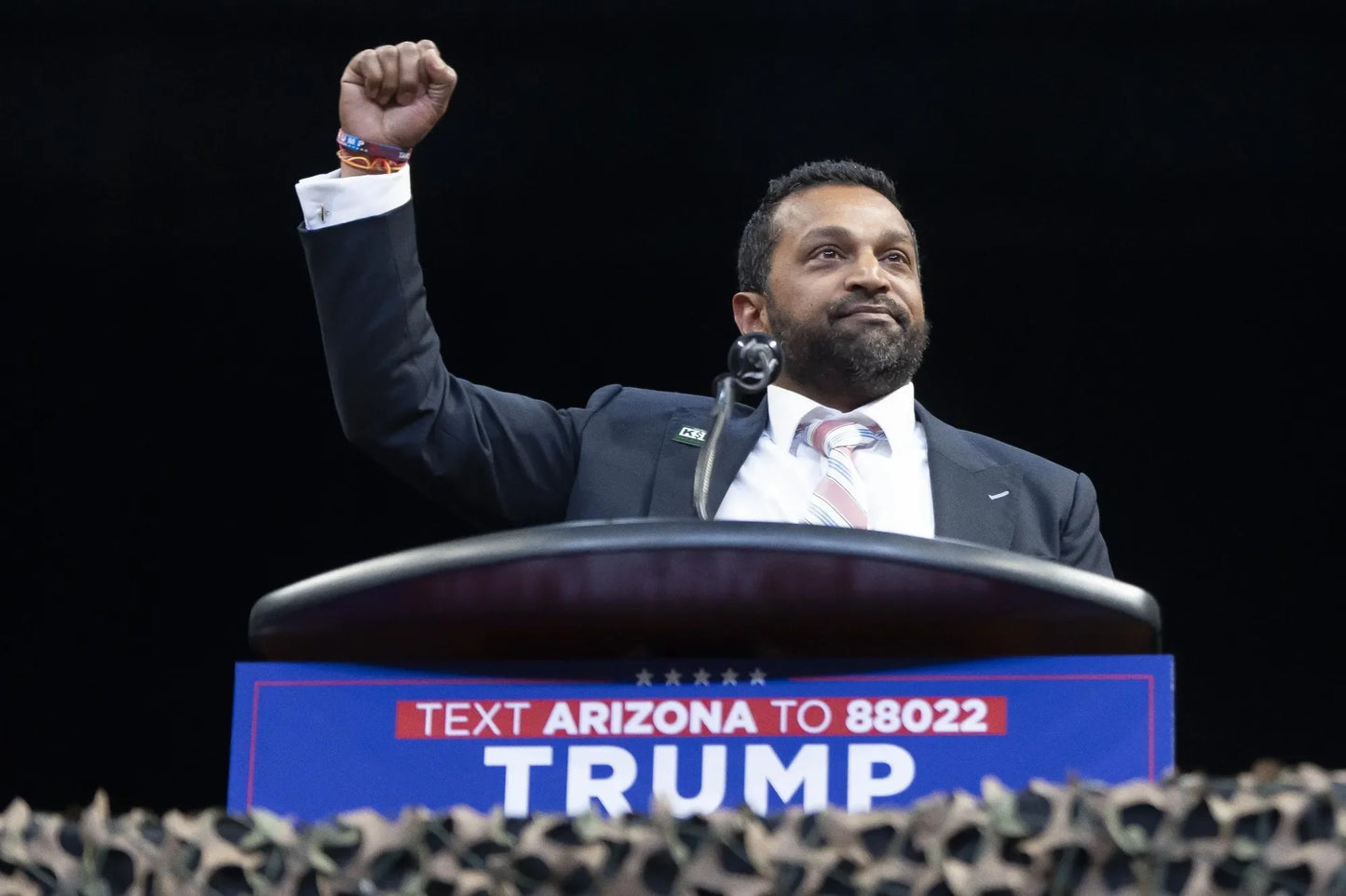 Kash Patel Trump Rally Glossy Poster Picture Photo Print Banner  Booma Prints