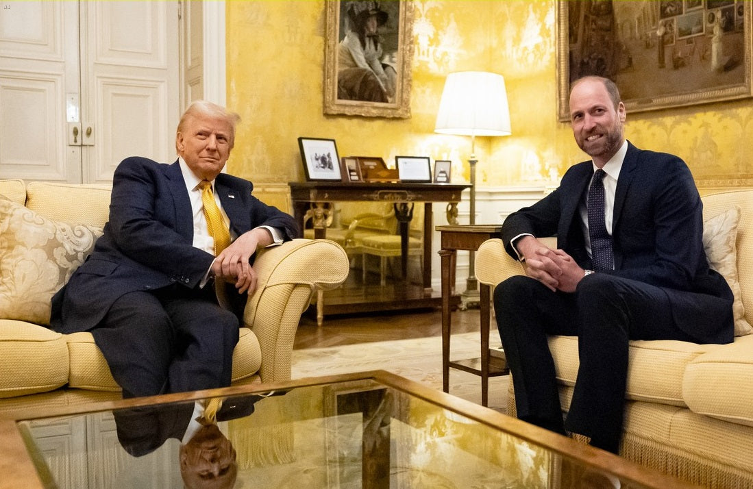Donald Trump Prince William 2024 Glossy Poster Picture Photo Print Banner  Booma Prints