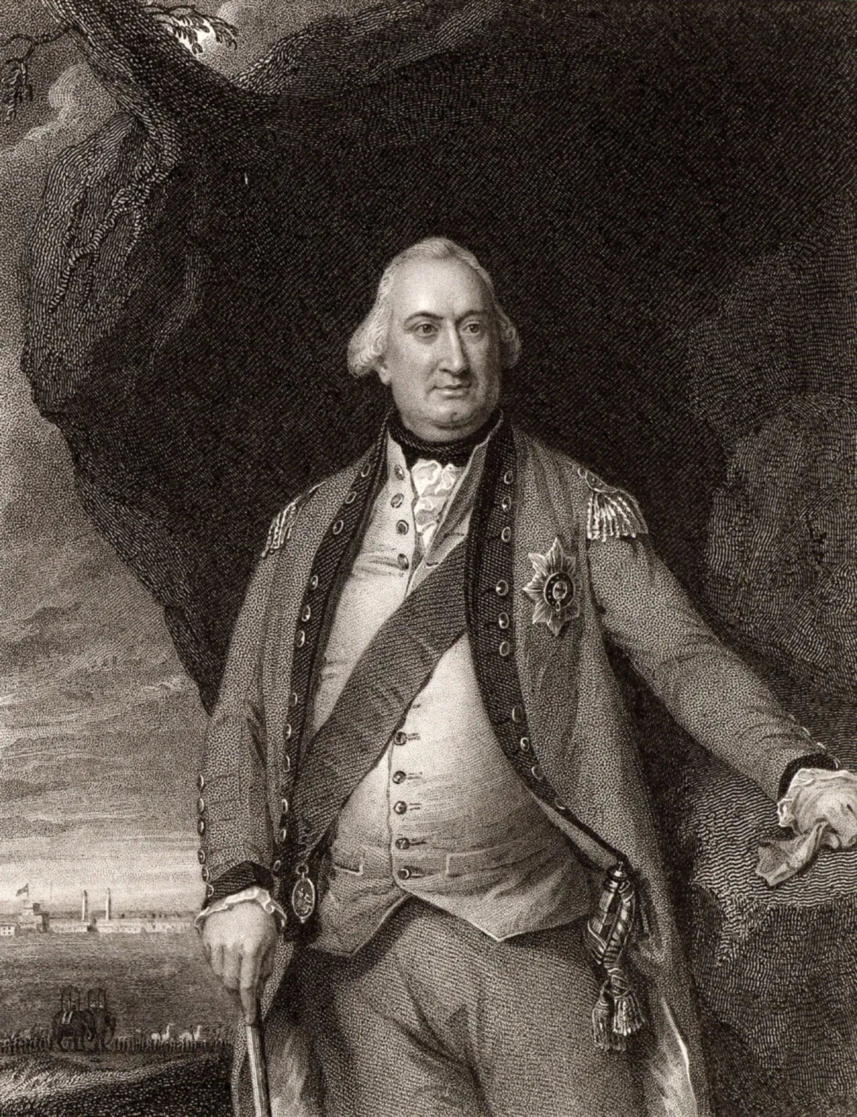 General Charles Cornwallis Glossy Poster Picture Photo Print Banner  Booma Prints