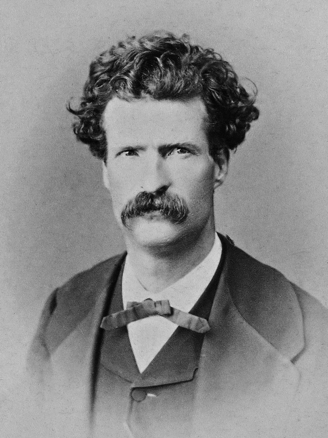 Mark Twain Samuel Clemens 1866 Glossy Poster Picture Photo Print Banner  Booma Prints