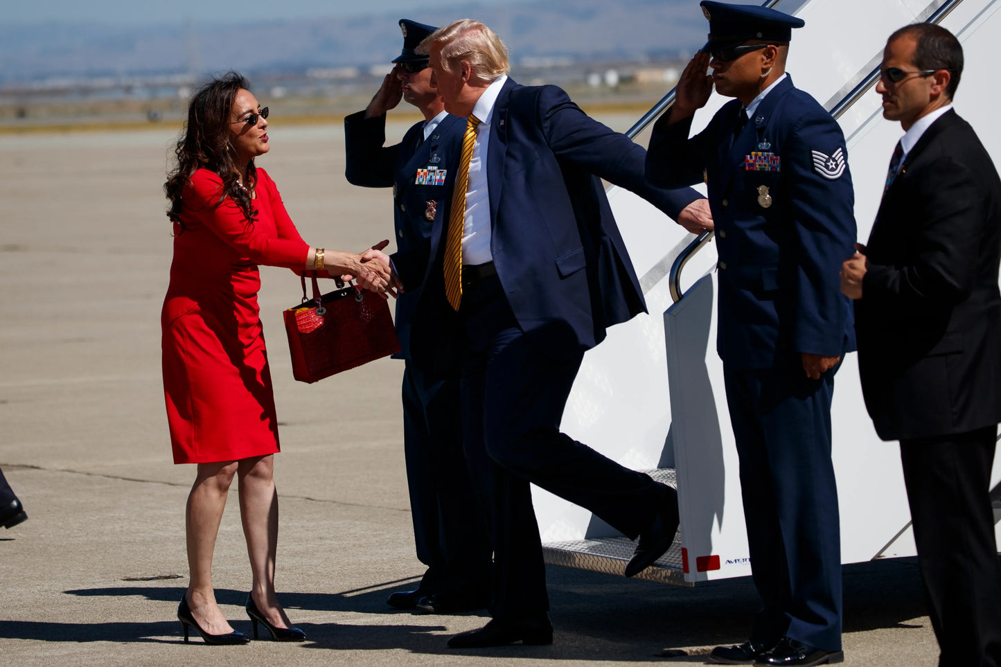 Harmeet Dhillon Donald Trump Glossy Poster Picture Photo Print Banner  Booma Prints