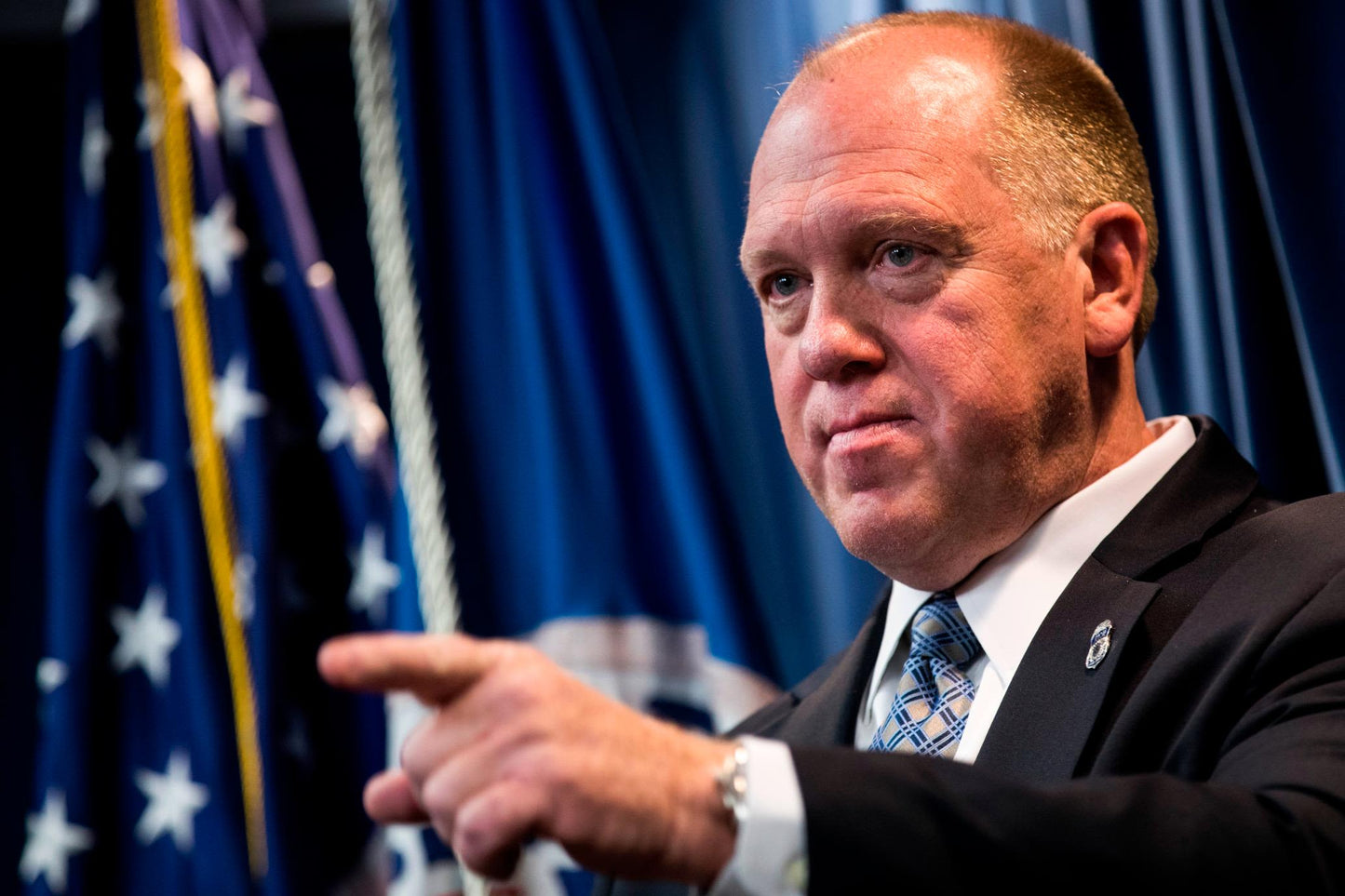 Tom Homan White House Border Glossy Poster Picture Photo Print Banner  Booma Prints