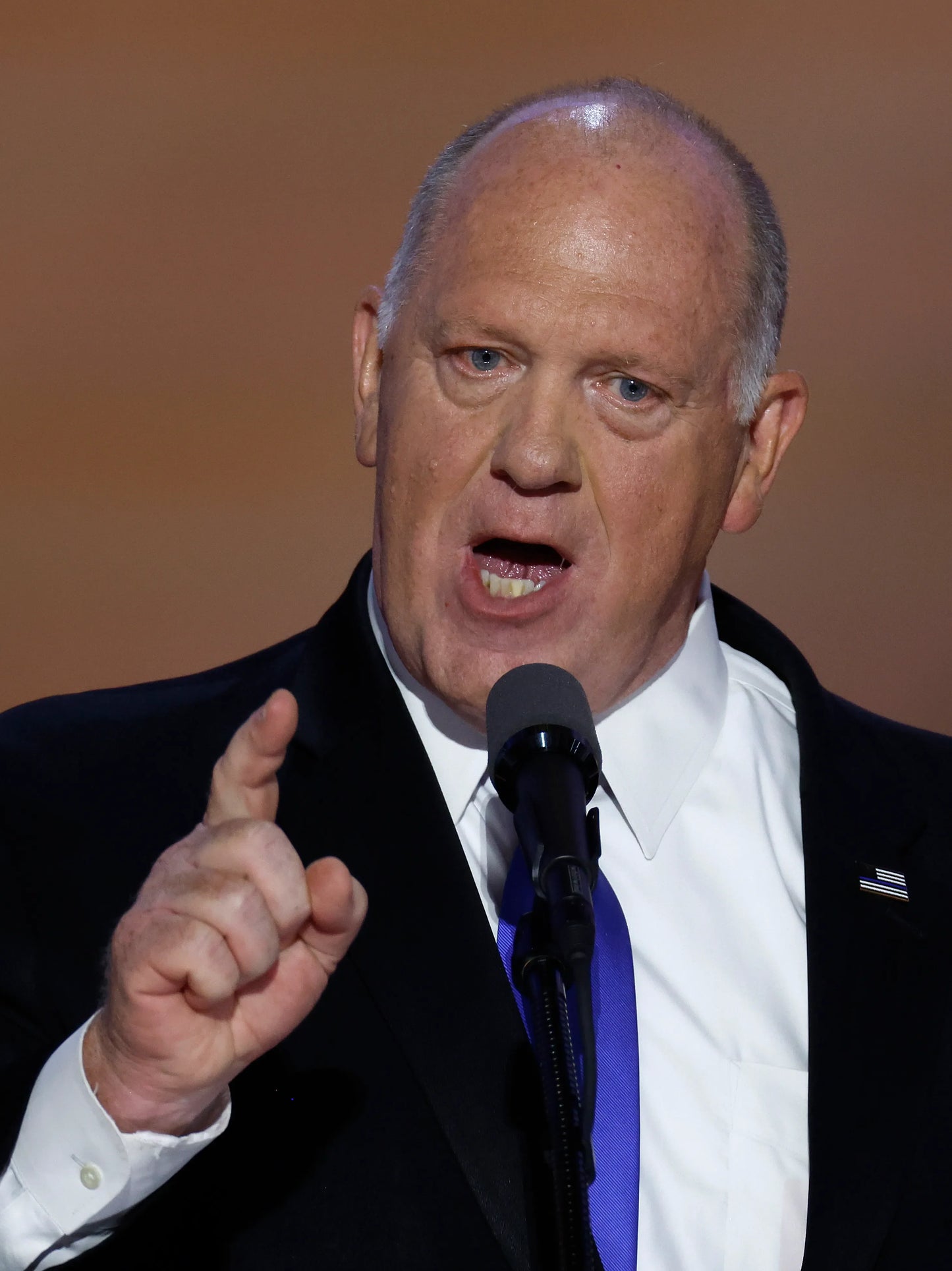 Tom Homan Speech Speaking Glossy Poster Picture Photo Print Banner  Booma Prints
