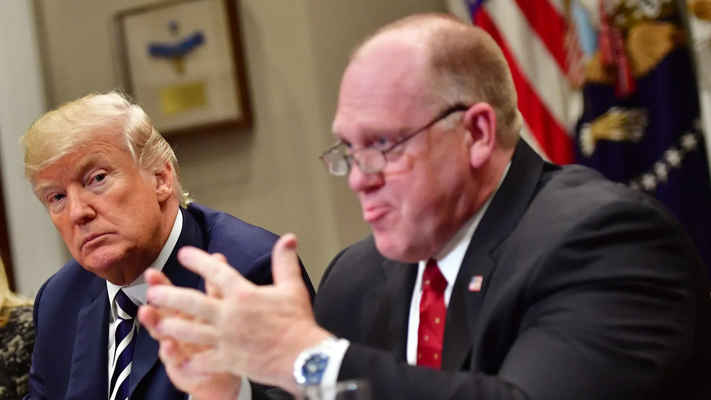 Tom Homan Trump Wh Meeting Glossy Poster Picture Photo Print Banner  Booma Prints