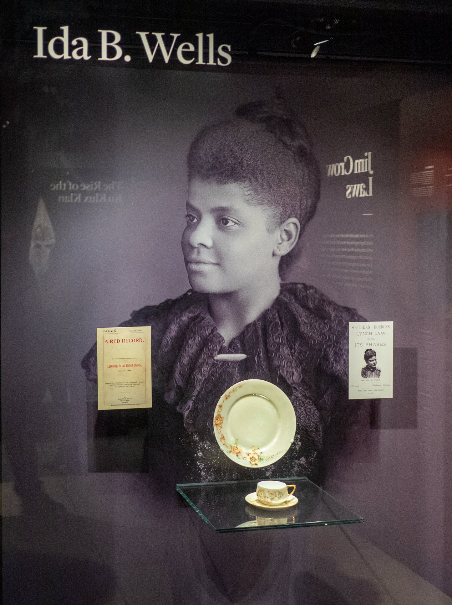 Ida B Wells Museum Exhibit Glossy Poster Picture Photo Print Banner  Booma Prints