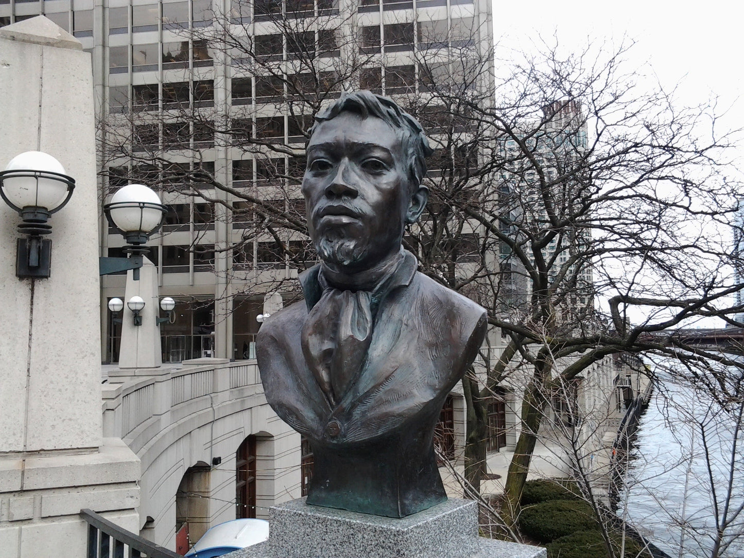 Jean Baptiste Point Du Sable Chicago Poster Picture Photo Print Banner  Booma Prints